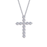 1.87 CTW Cross Necklace