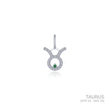 Taurus Zodiac Charm Pendant