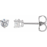 14K White Gold 1/3 CTW Natural Diamond Earrings
