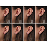 14K Yellow Gold 1 1/2 CTW Natural Diamond Stud Earrings