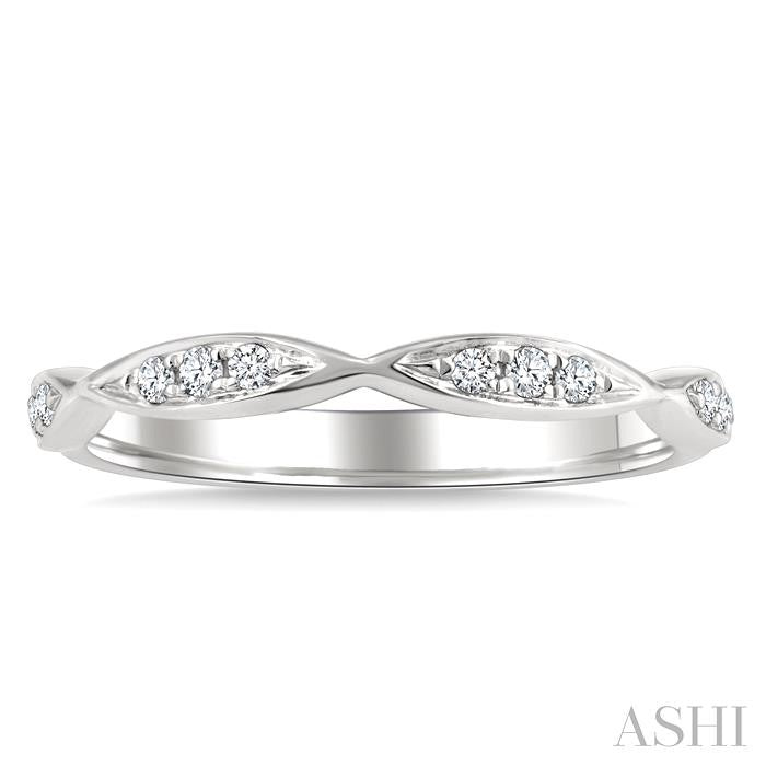 Stackable Diamond Wedding Band