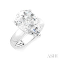 Pear Shape Semi-Mount Diamond Engagement Ring