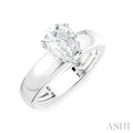 Pear Shape Semi-Mount Diamond Engagement Ring