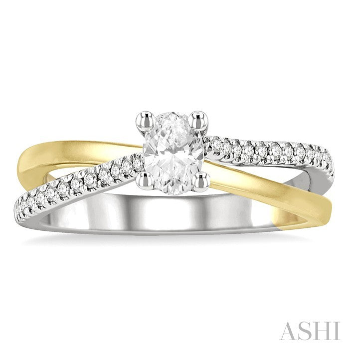 Oval Shape Diamond Engagement Ring