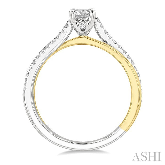 Oval Shape Diamond Engagement Ring