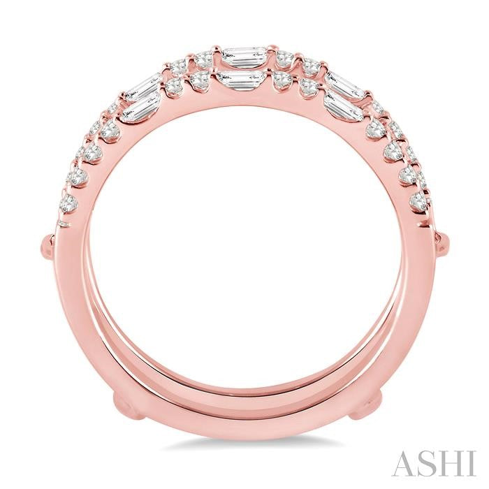 Baguette Diamond Insert Ring