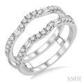 Baguette Diamond Insert Ring