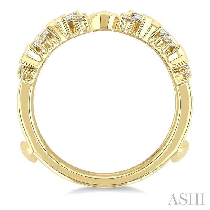 Zig-Zag Diamond Insert Ring