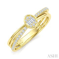 Bezel Fusion Diamond Fashion Ring