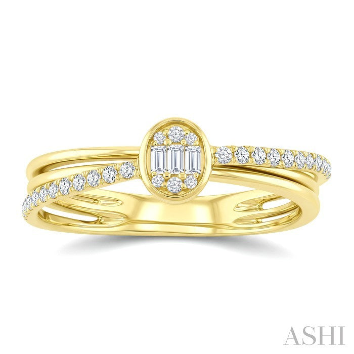 Bezel Fusion Diamond Fashion Ring