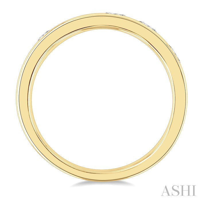 Mixed Shape Bezel Set Diamond Fashion Band