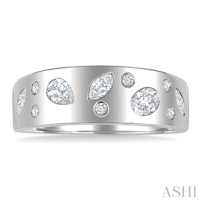 Mixed Shape Diamond Fashion Band