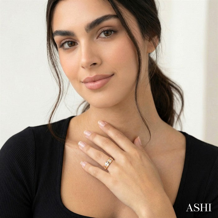 Mixed Shape Diamond Fashion Band