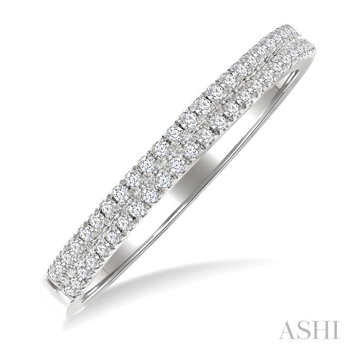 Double Row Diamond Ring