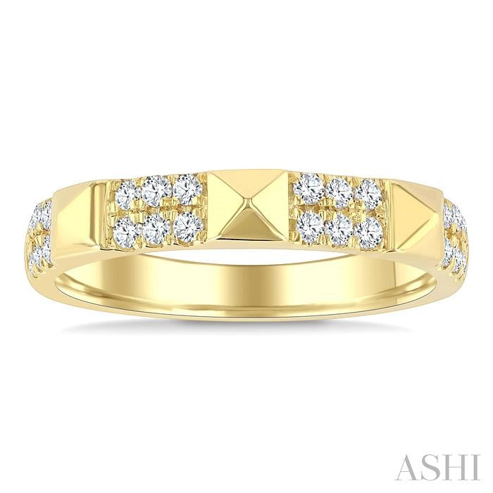 Pyramid Diamond Fashion Ring