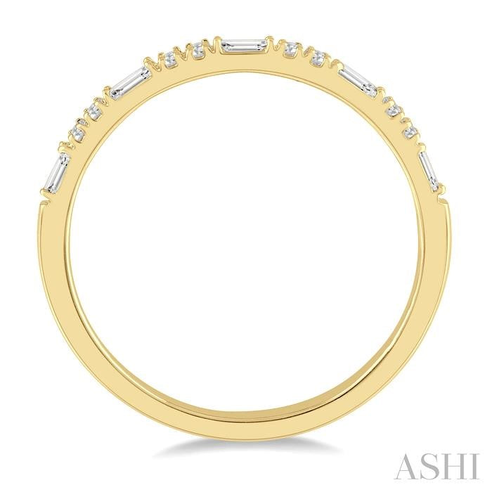 Stackable Baguette Diamond Fashion Band
