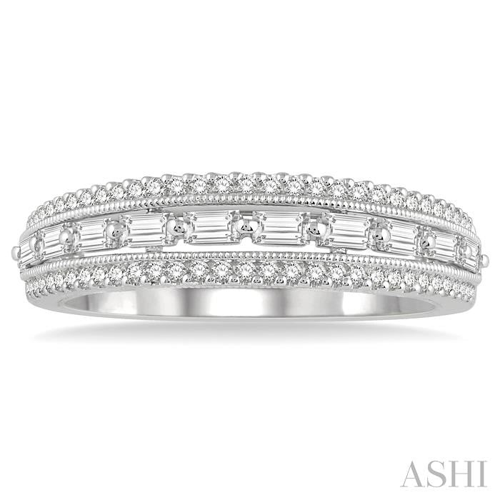 Baguette Diamond Fashion Band