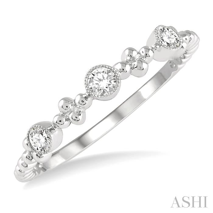 Bead Bijoux Stackable Diamond Fashion Band