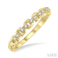 Stackable Link Diamond Fashion Band