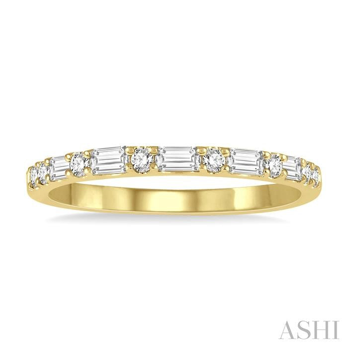 Stackable Baguette Diamond Fashion Band