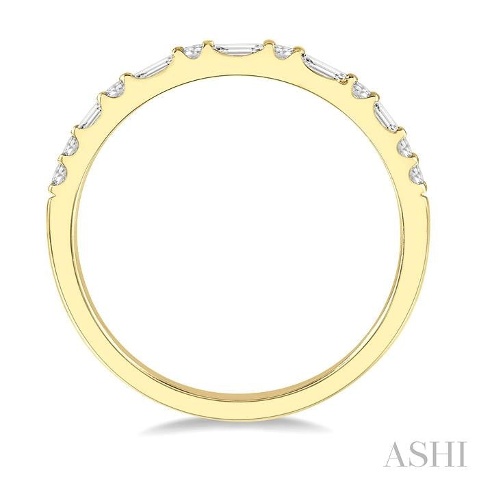 Stackable Baguette Diamond Fashion Band
