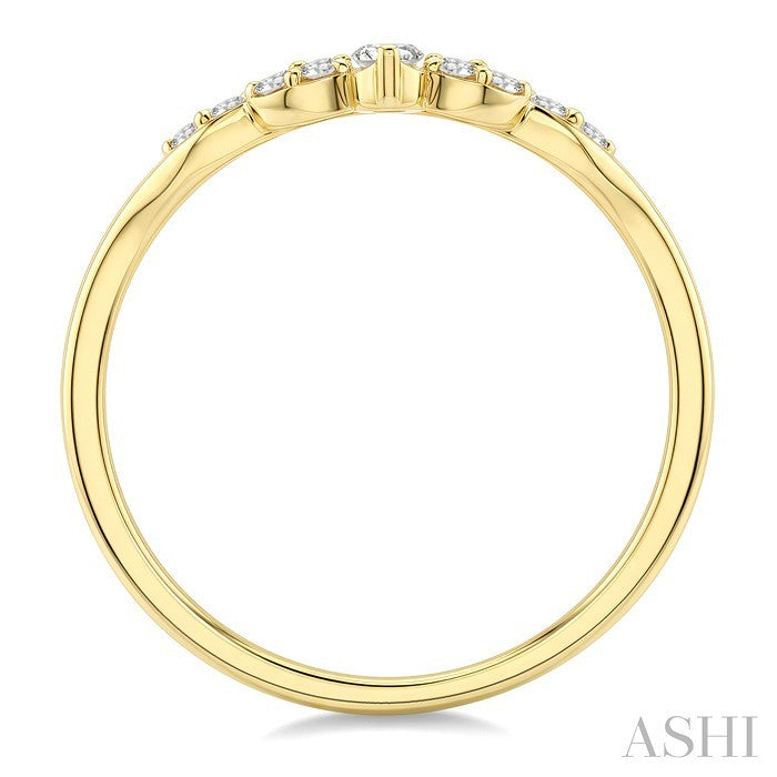Chevron Diamond Fashion Band