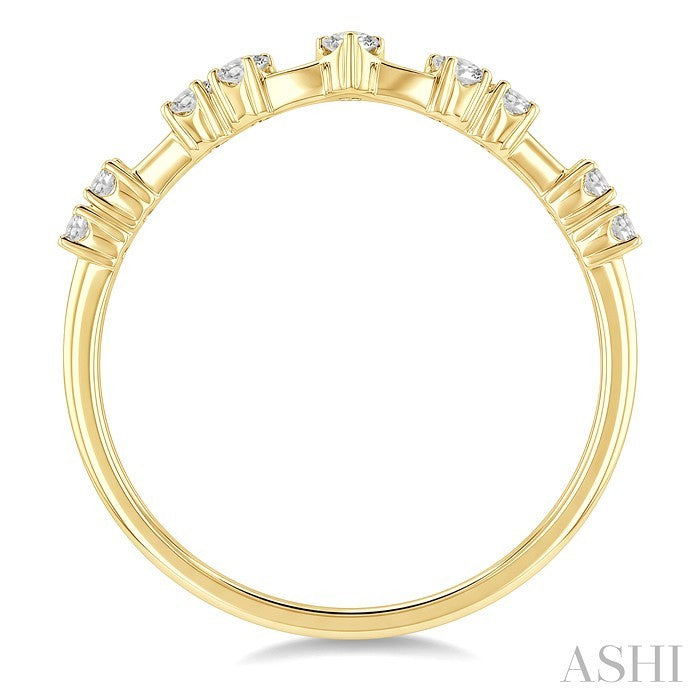Chevron Diamond Fashion Band