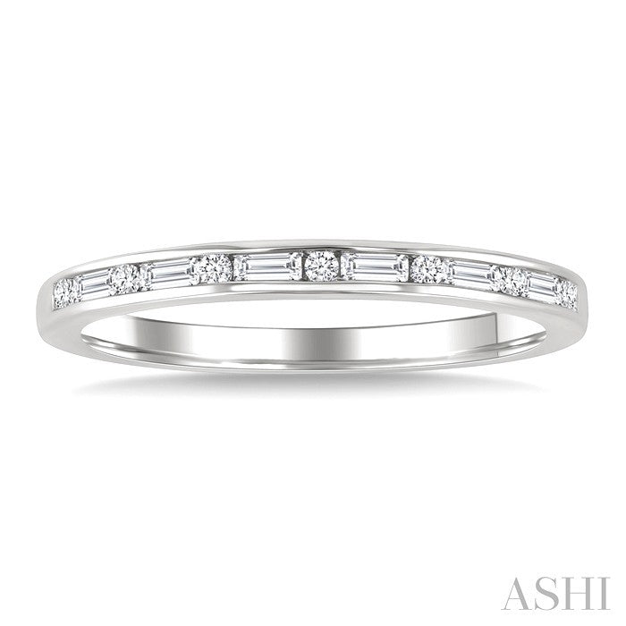 Stackable Baguette Diamond Fashion Band