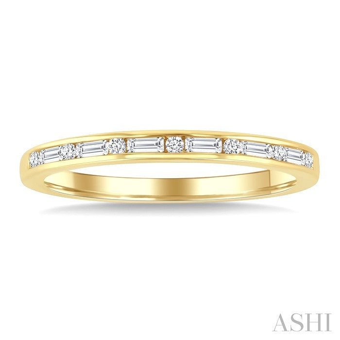 Stackable Baguette Diamond Fashion Band