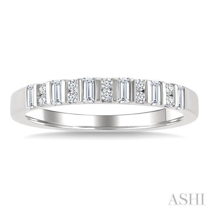 Stackable Baguette Diamond Fashion Band