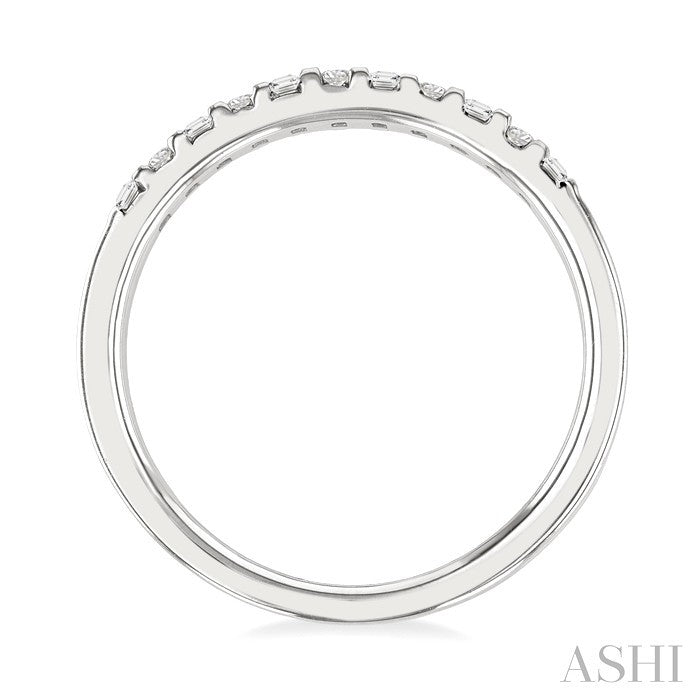 Stackable Baguette Diamond Fashion Band