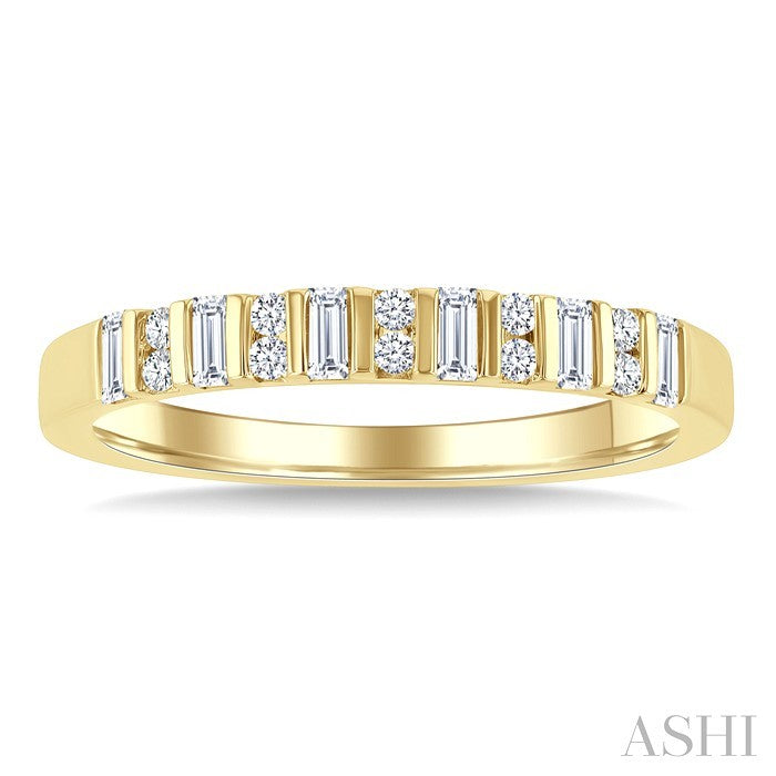 Stackable Baguette Diamond Fashion Band
