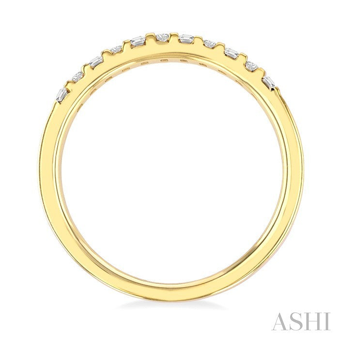 Stackable Baguette Diamond Fashion Band