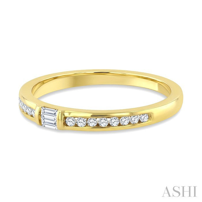 Stackable Baguette Diamond Fashion Band