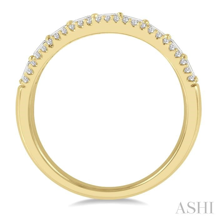 Baguette Diamond Fashion Band