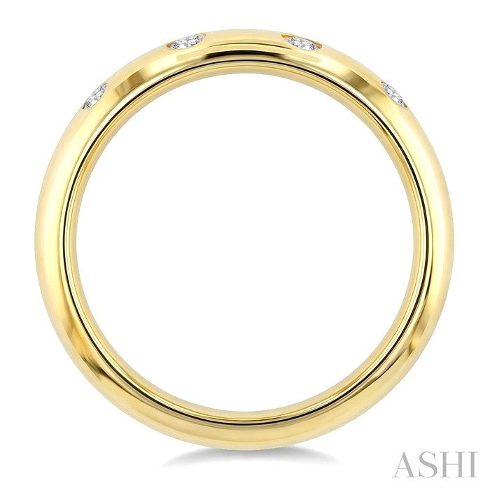 Bold Mosaic Diamond Fashion Band