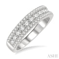 Channel Set Diamond Wedding Band