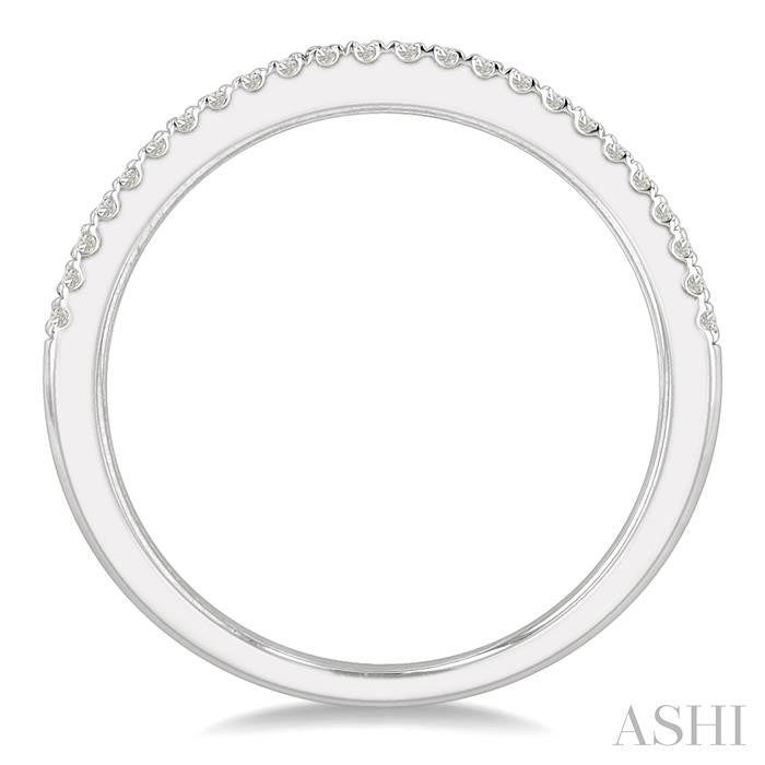Channel Set Diamond Wedding Band
