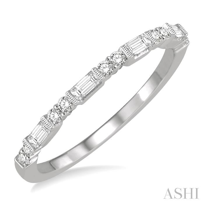 Baguette Diamond Wedding Band