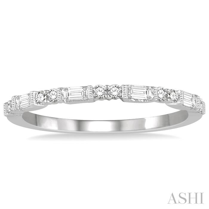 Baguette Diamond Wedding Band