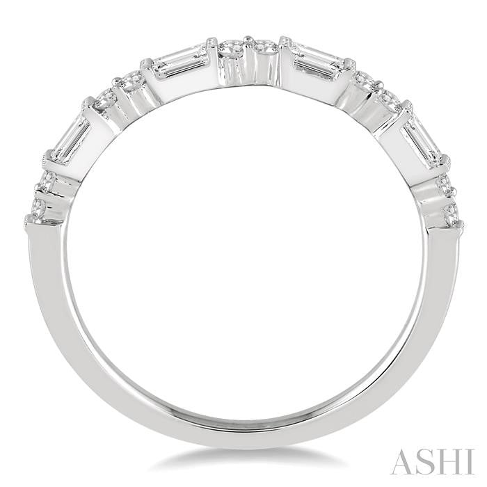 Baguette Diamond Wedding Band