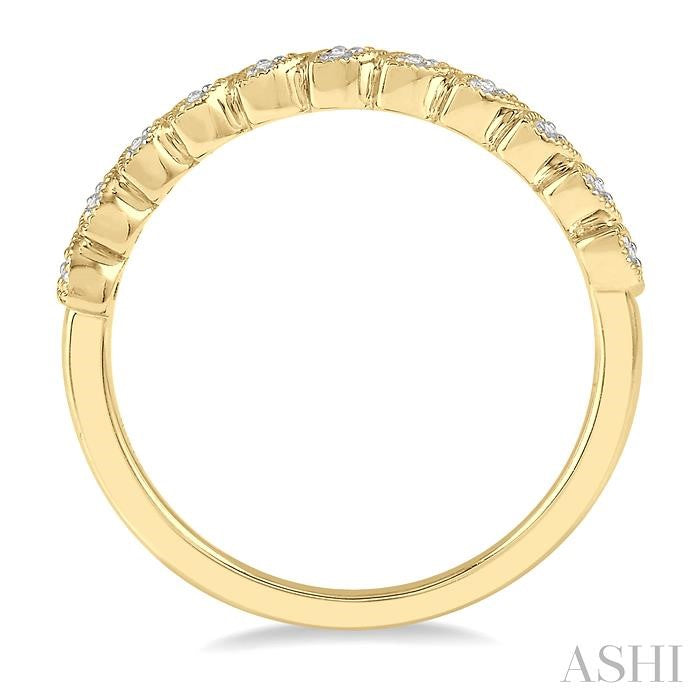 Stackable Diamond Wedding Band