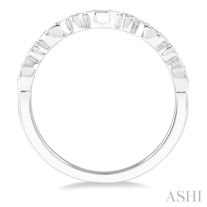 Stackable Diamond Wedding Band