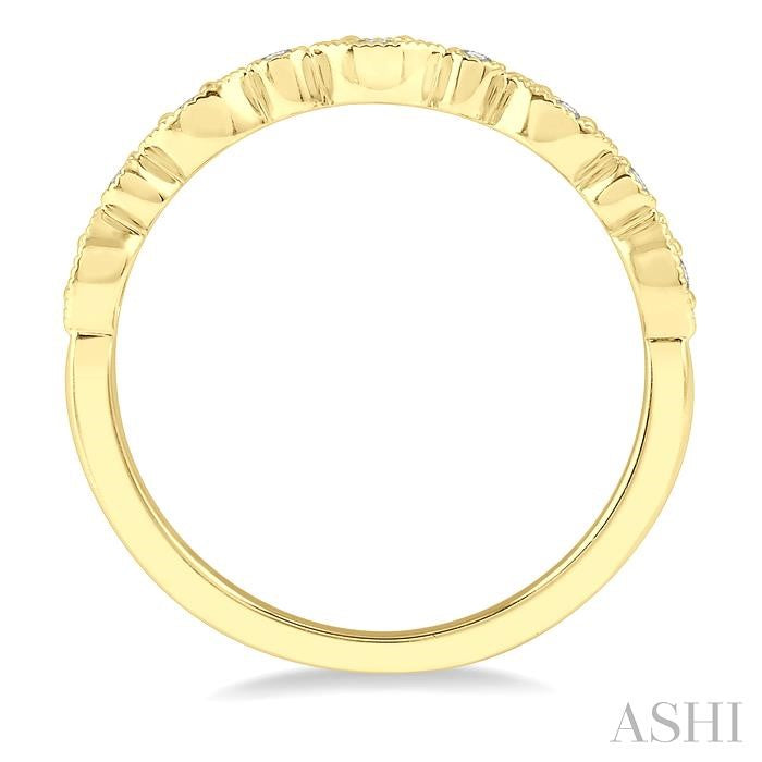 Stackable Diamond Wedding Band