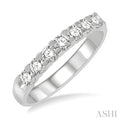 7 Stone Diamond Wedding Band