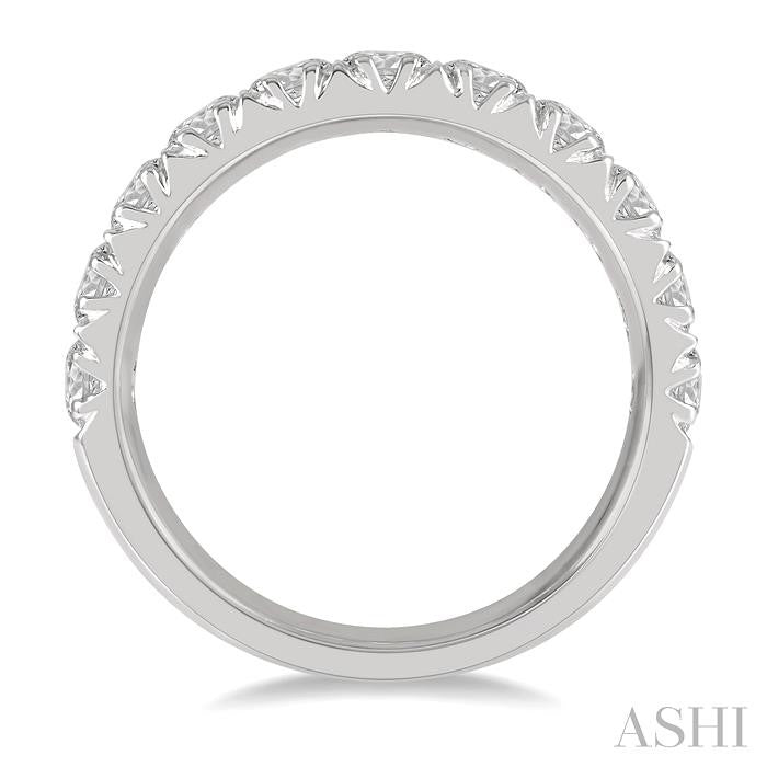 11 Stone Diamond Wedding Band
