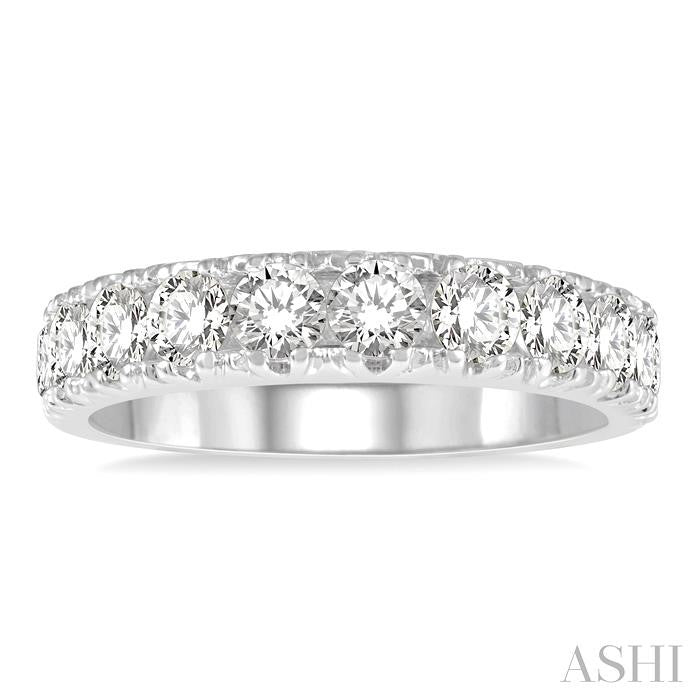 11 Stone Diamond Wedding Band