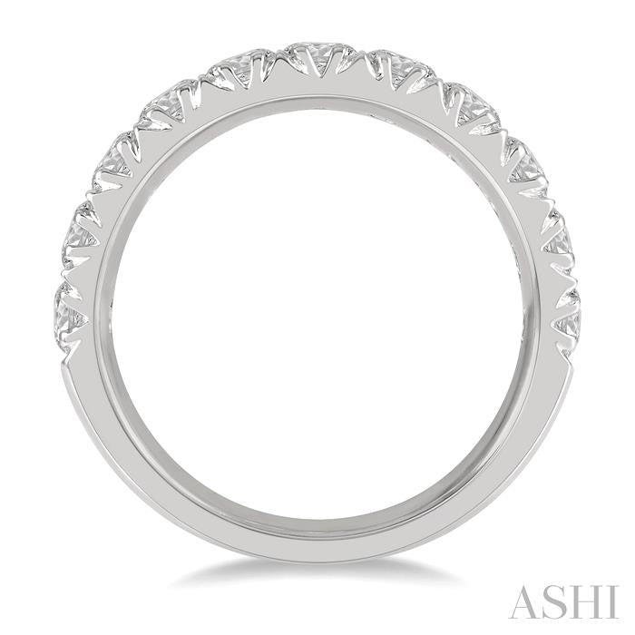11 Stone Diamond Wedding Band