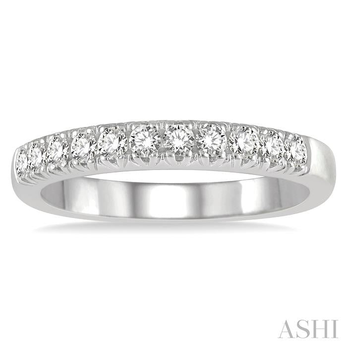 11 Stone Diamond Wedding Band