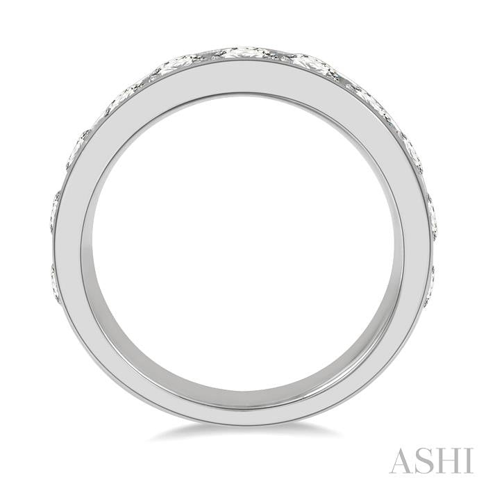 11 Stone Channel Set Diamond Wedding Band